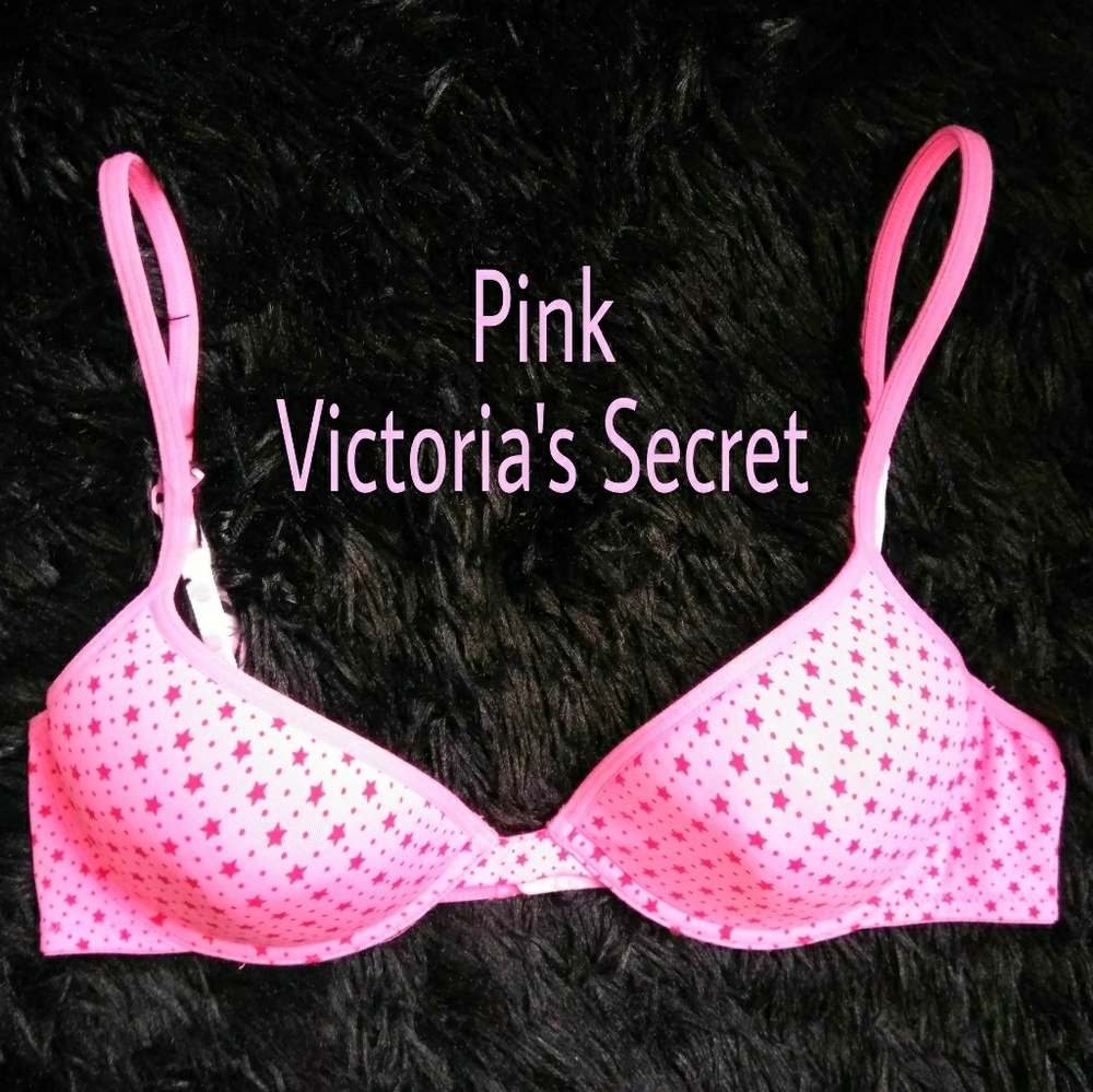 Pink Victoria's Secret bra!